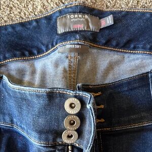 Torrid High Rise Blue Jeans Classic Style